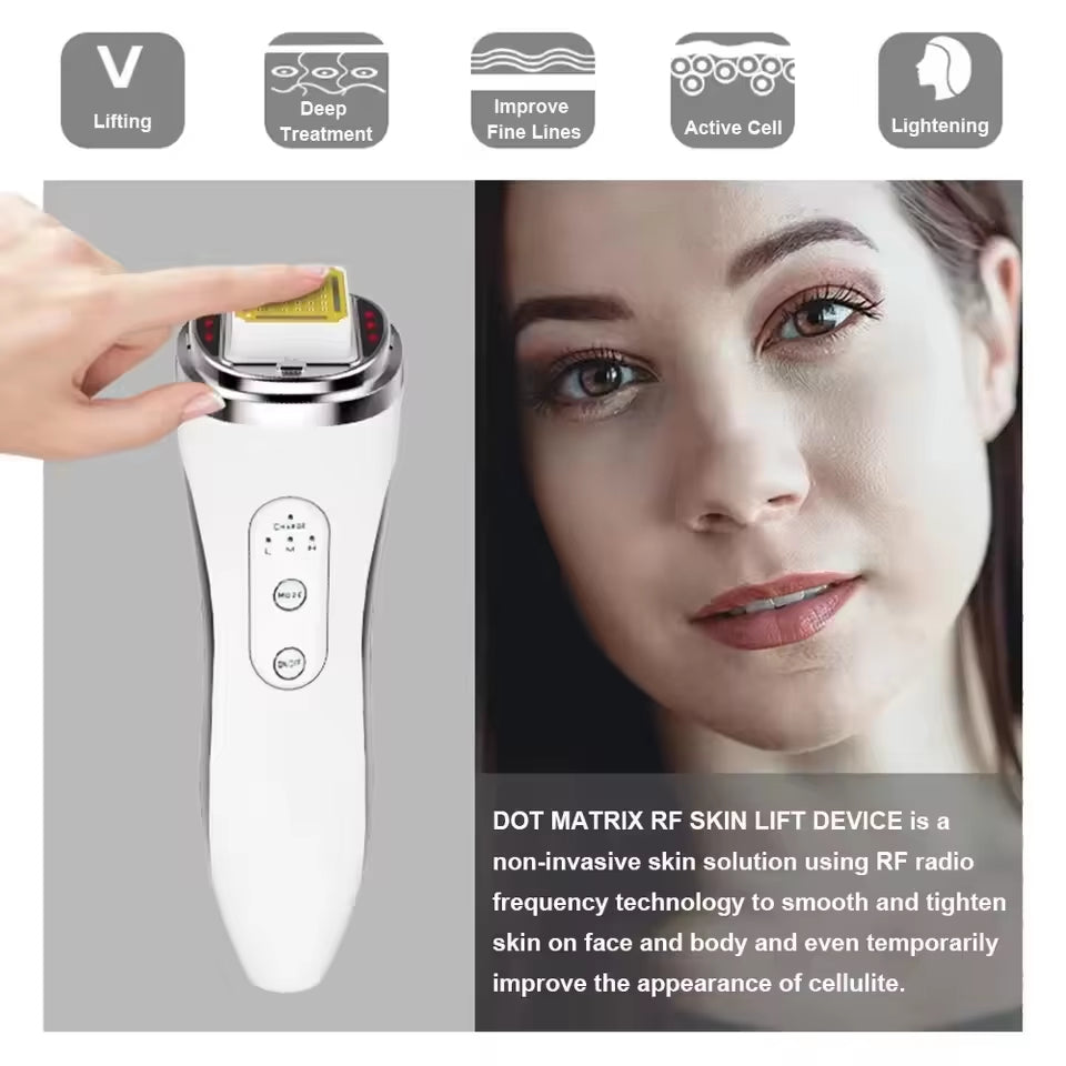 RF Radio Frequency Face Lifting Device Dot Matrix Beauty