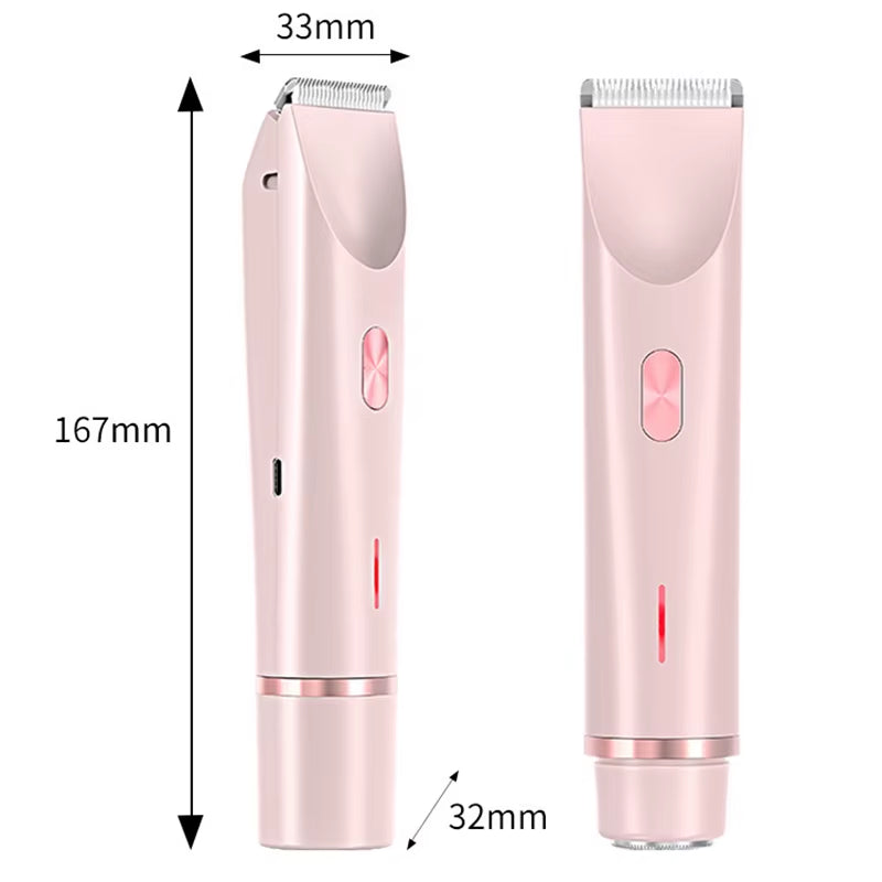 Electric Razors for Women 2in1 Bikini Trimmer Facial