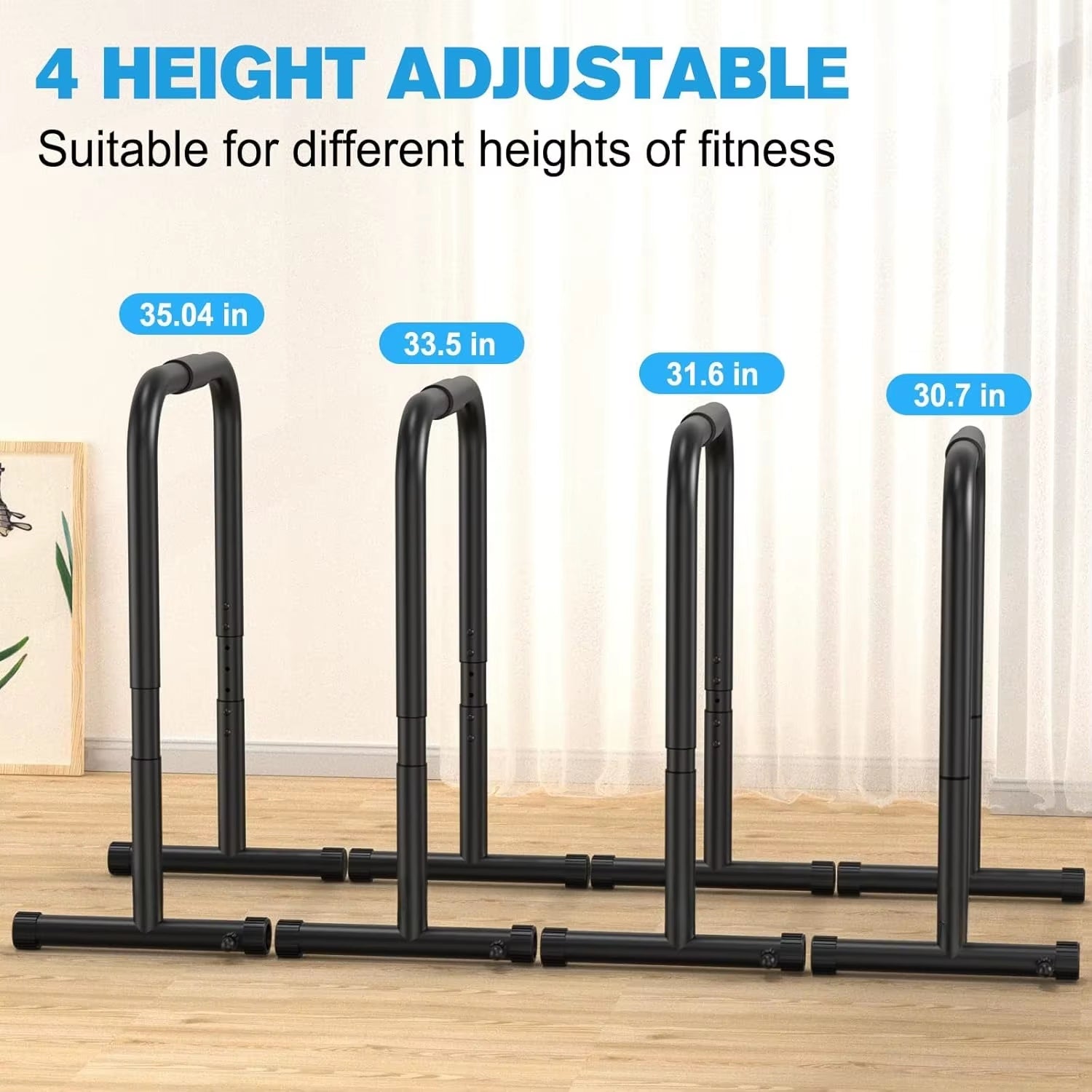 Dip Station Functional Heavy Duty Dip Stands Fitness